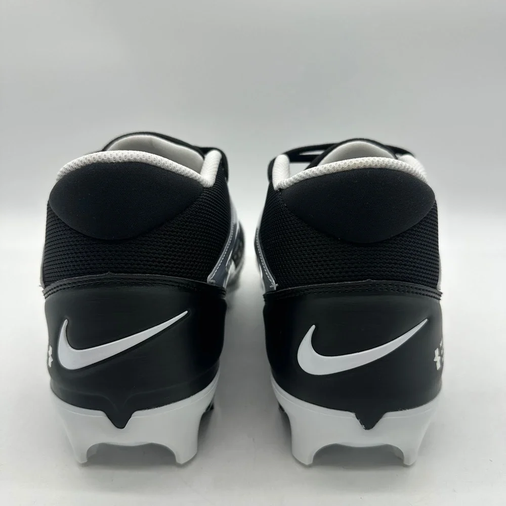 Nike FZ7702-005 Mens‎ Size 13 Alpha Menace Pro 3 Black/White Football Cleats